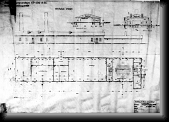 Auschwitz II-Birkenau - original blueprint of gas chamber and crematorium IV. * 760 x 541 * (77KB)